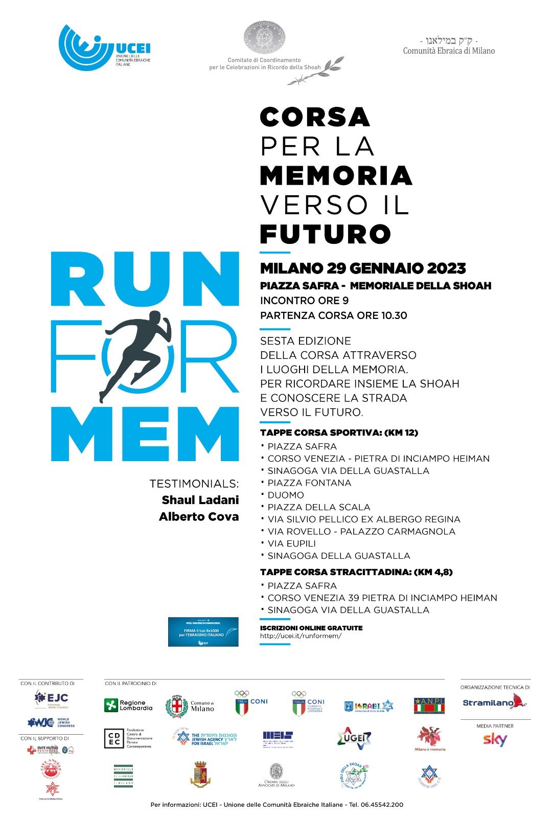 Run For Mem. Corsa per la memoria verso il futuro